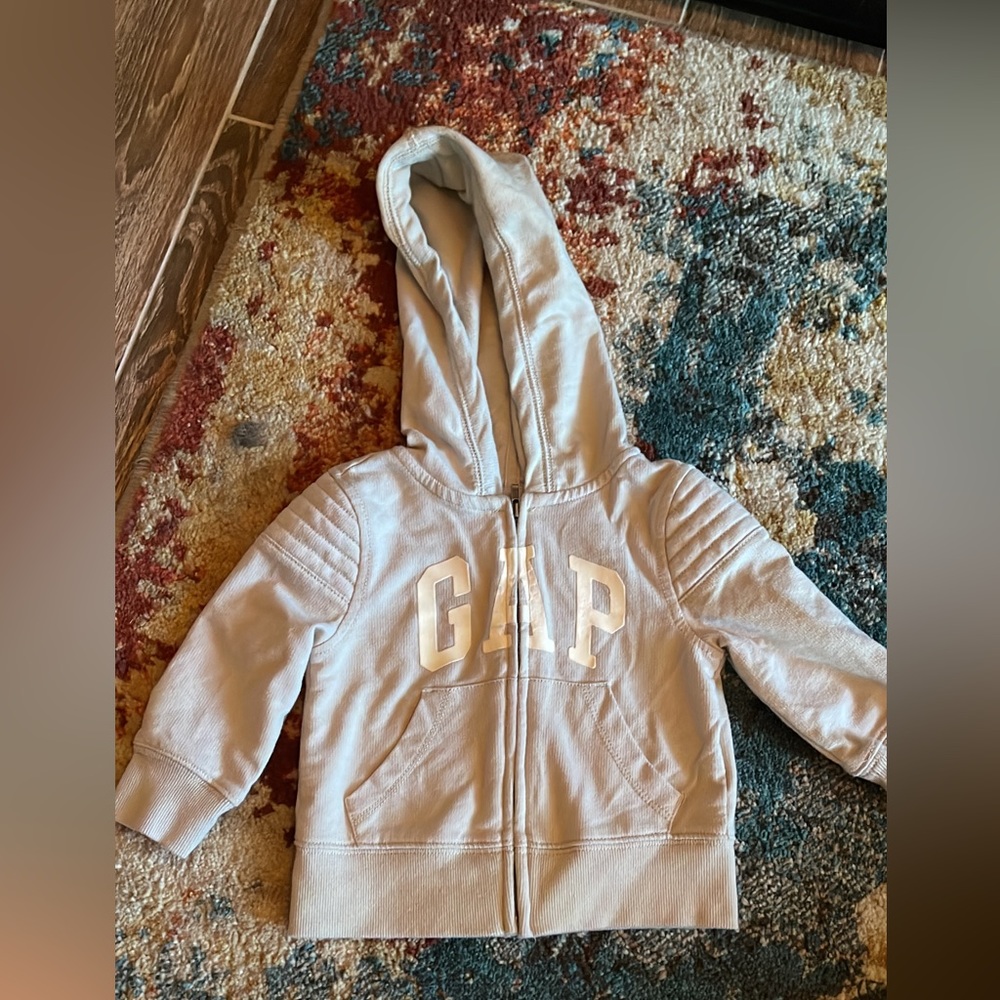 Baby gap girl hoodie size 12-18 m